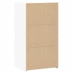 vidaXL Dulap, alb, 50x41x93 cm, lemn prelucrat