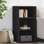 vidaXL Servantă, negru, 50x41x93 cm, lemn prelucrat vidaXL Servantă, negru, 50x41x93 cm, lemn prelucrat
