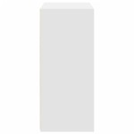 vidaXL Dulap, alb, 70x41x93 cm, lemn prelucrat