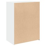 vidaXL Dulap, alb, 70x41x93 cm, lemn prelucrat