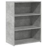 vidaXL Servantă, gri beton, 70x41x93 cm, lemn prelucrat vidaXL Servantă, gri beton, 70x41x93 cm, lemn prelucrat