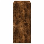 vidaXL Dulap, stejar fumuriu, 70x41x93 cm, lemn compozit