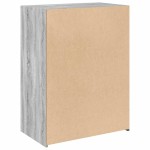 vidaXL Dulap, sonoma gri, 70x41x93 cm, lemn prelucrat