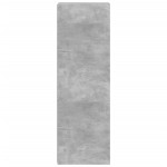 vidaXL Dulap înalt, gri beton, 30x41x124 cm, lemn compozit vidaXL Dulap înalt, gri beton, 30x41x124 cm, lemn compozit