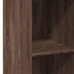 vidaXL Dulap înalt, stejar maro, 30x41x124 cm, lemn compozit vidaXL Dulap înalt, stejar maro, 30x41x124 cm, lemn compozit
