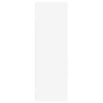 vidaXL Dulap înalt, alb, 40x41x124 cm, lemn prelucrat