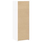 vidaXL Dulap înalt, alb, 40x41x124 cm, lemn prelucrat