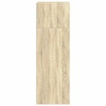 vidaXL Dulap înalt, stejar sonoma, 40x41x124 cm, lemn prelucrat