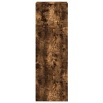 vidaXL Dulap înalt, stejar fumuriu, 40x41x124 cm, lemn prelucrat