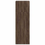 vidaXL Dulap înalt, stejar maro, 40x41x124 cm, lemn prelucrat