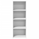 vidaXL Dulap înalt, alb, 45x41x124 cm, lemn prelucrat vidaXL Dulap înalt, alb, 45x41x124 cm, lemn prelucrat