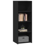 vidaXL Dulap înalt, negru, 45x41x124 cm, lemn prelucrat