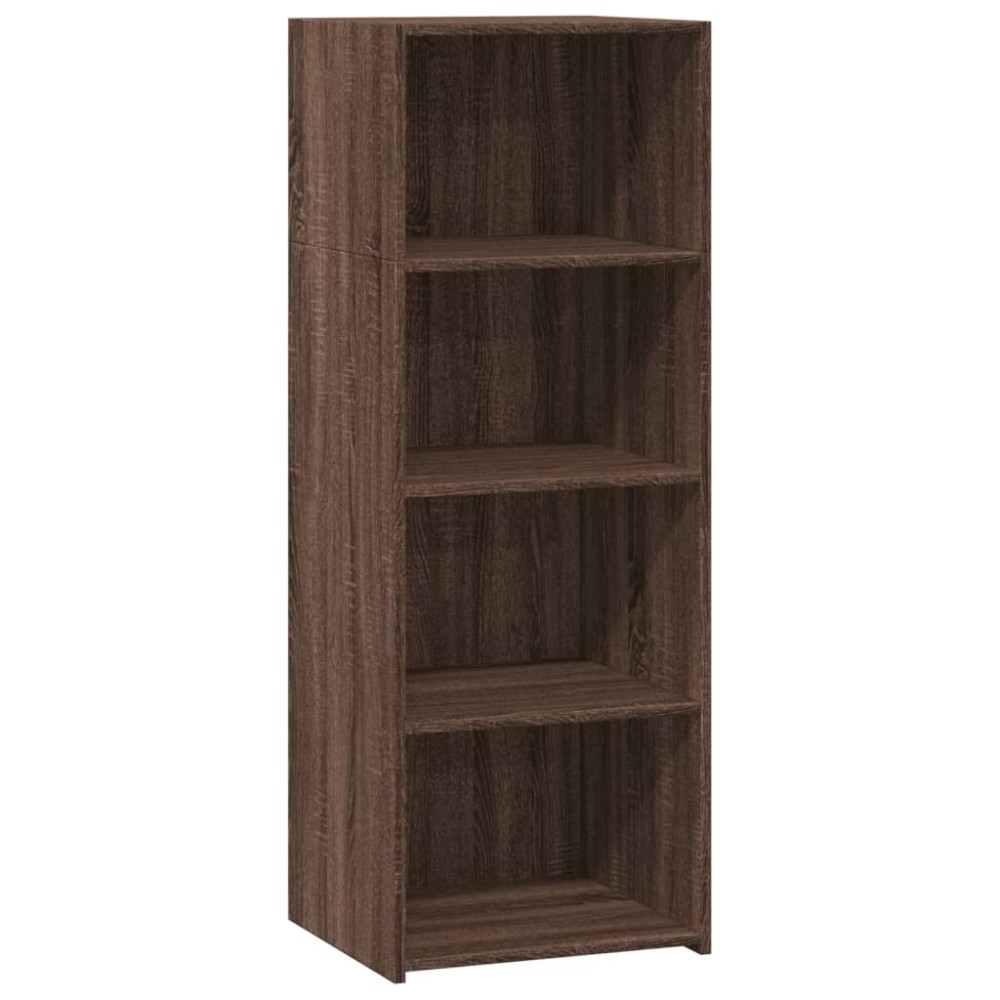 vidaXL Dulap înalt, stejar maro, 45x41x124 cm, lemn prelucrat