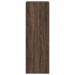 vidaXL Dulap înalt, stejar maro, 45x41x124 cm, lemn prelucrat