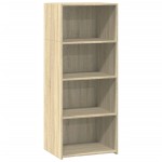vidaXL Dulap înalt, stejar sonoma, 50x41x124 cm, lemn prelucrat vidaXL Dulap înalt, stejar sonoma, 50x41x124 cm, lemn prelucrat