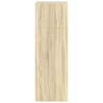 vidaXL Dulap înalt, stejar sonoma, 50x41x124 cm, lemn prelucrat vidaXL Dulap înalt, stejar sonoma, 50x41x124 cm, lemn prelucrat