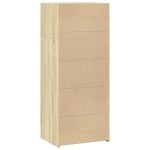 vidaXL Dulap înalt, stejar sonoma, 50x41x124 cm, lemn prelucrat vidaXL Dulap înalt, stejar sonoma, 50x41x124 cm, lemn prelucrat