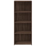 vidaXL Dulap înalt, stejar maro, 50x41x124 cm, lemn prelucrat