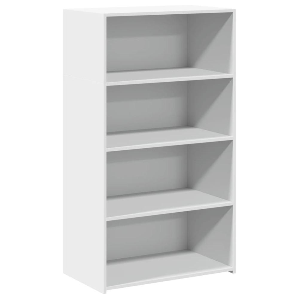 vidaXL Dulap înalt, alb, 70x41x124 cm, lemn prelucrat