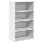 vidaXL Dulap înalt, alb, 70x41x124 cm, lemn prelucrat