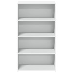 vidaXL Dulap înalt, alb, 70x41x124 cm, lemn prelucrat