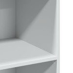 vidaXL Dulap înalt, alb, 70x41x124 cm, lemn prelucrat