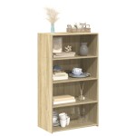 vidaXL Dulap înalt, stejar sonoma, 70x41x124 cm, lemn prelucrat