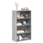 vidaXL Dulap înalt, gri sonoma, 70x41x124 cm, lemn prelucrat