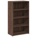 vidaXL Dulap înalt, stejar maro, 70x41x124 cm, lemn prelucrat