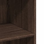 vidaXL Dulap înalt, stejar maro, 70x41x124 cm, lemn prelucrat