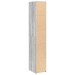 vidaXL Dulap înalt, gri sonoma, 30x41x185 cm, lemn prelucrat