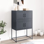 vidaXL Dulap, antracit, 68,5x38,5x107 cm, oțel