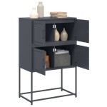 vidaXL Dulap, antracit, 68,5x38,5x107 cm, oțel