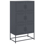 vidaXL Dulap, antracit, 68,5x38,5x123,5 cm, oțel