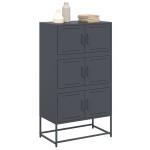 vidaXL Dulap, antracit, 68,5x38,5x123,5 cm, oțel