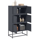 vidaXL Dulap, antracit, 68,5x38,5x123,5 cm, oțel
