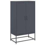 vidaXL Dulap înalt, antracit, 68,5x38,5x123,5 cm, oțel vidaXL Dulap înalt, antracit, 68,5x38,5x123,5 cm, oțel