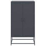 vidaXL Dulap înalt, antracit, 68,5x38,5x123,5 cm, oțel vidaXL Dulap înalt, antracit, 68,5x38,5x123,5 cm, oțel