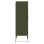 vidaXL Dulap înalt, verde măsliniu, 68,5x38,5x123,5 cm, oțel vidaXL Dulap înalt, verde măsliniu, 68,5x38,5x123,5 cm, oțel