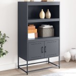 vidaXL Dulap înalt, antracit, 68,5x38,5x123,5 cm, oțel vidaXL Dulap înalt, antracit, 68,5x38,5x123,5 cm, oțel