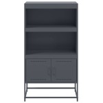 vidaXL Dulap înalt, antracit, 68,5x38,5x123,5 cm, oțel vidaXL Dulap înalt, antracit, 68,5x38,5x123,5 cm, oțel