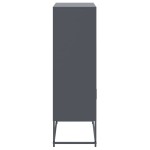 vidaXL Dulap înalt, antracit, 68,5x38,5x123,5 cm, oțel vidaXL Dulap înalt, antracit, 68,5x38,5x123,5 cm, oțel