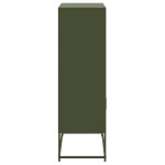 vidaXL Dulap înalt, verde măsliniu, 68,5x38,5x123,5 cm, oțel vidaXL Dulap înalt, verde măsliniu, 68,5x38,5x123,5 cm, oțel