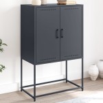 vidaXL Dulap înalt, antracit, 68,5x38,5x107 cm, oțel vidaXL Dulap înalt, antracit, 68,5x38,5x107 cm, oțel