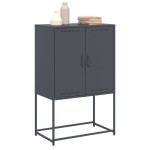 vidaXL Dulap înalt, antracit, 68,5x38,5x107 cm, oțel vidaXL Dulap înalt, antracit, 68,5x38,5x107 cm, oțel