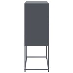 vidaXL Dulap înalt, antracit, 68,5x38,5x107 cm, oțel vidaXL Dulap înalt, antracit, 68,5x38,5x107 cm, oțel