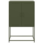vidaXL Dulap înalt, verde măsliniu, 68,5x38,5x107 cm, oțel vidaXL Dulap înalt, verde măsliniu, 68,5x38,5x107 cm, oțel