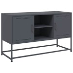 vidaXL Dulap TV, antracit, 100,5x39x60,5 cm, oțel