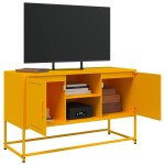 vidaXL Dulap TV, galben muștar, 100,5x39x60,5 cm, oțel