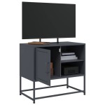 vidaXL Dulap TV, antracit, 68x39x60,5 cm, oțel